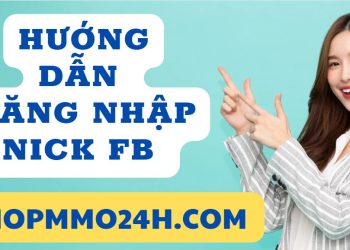 Hướng dẫn đăng nhập nick facebook