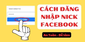 Cách đăng nhập nick facebook trên điện thoại chi tiết